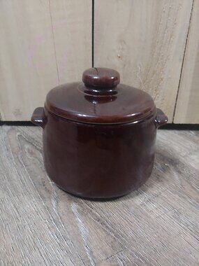 Westbend vintage ceramic  bean pot